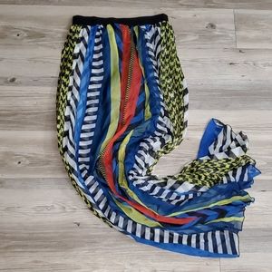 Brand New - Never Worn Mixed Print Maxi Skirt